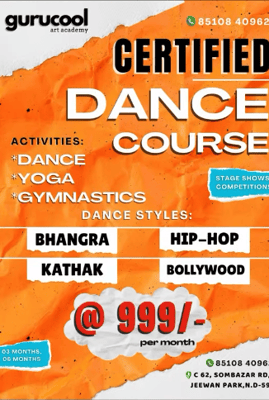Gurucool Art Academy  -  Dance Course For Kids