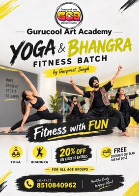 Gurucool art Academy-Yoga and Bhangra Fitness Classes