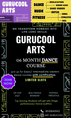 Gurucool art Academy-Dance Course