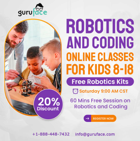 Guruface  -  Robotics and Coding Online Classes