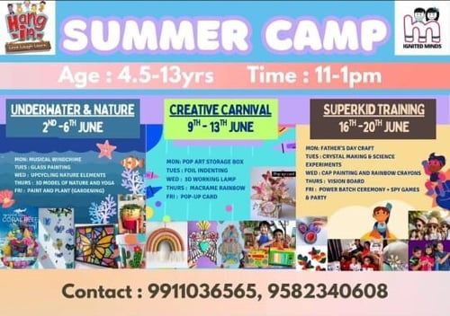 HANGIN  -  SUMMER CAMP