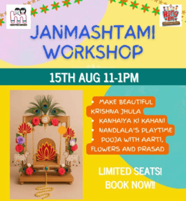 Hangin  -  Krishna Janmashtami Workshop
