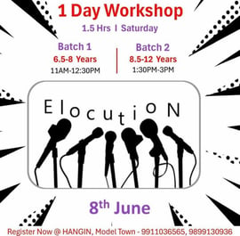 Hangin-Elocution 1 Day Workshop