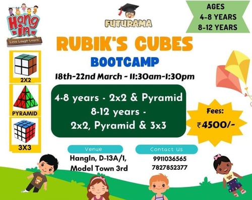 Hangin-Rubik's Cubes Bootcamp