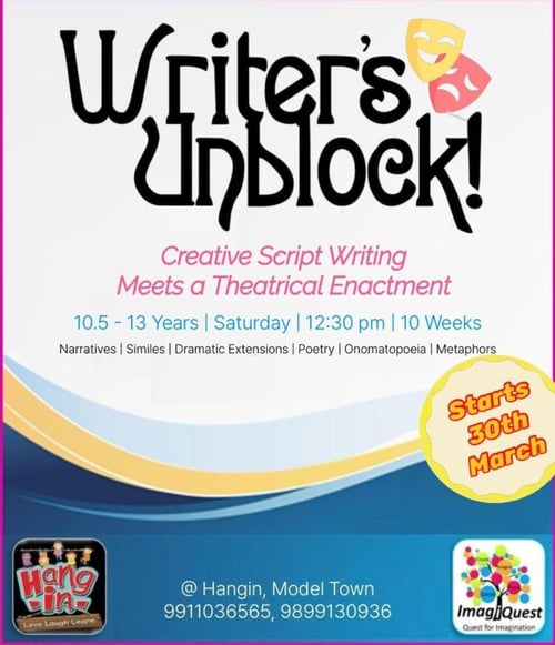 Hangin-Writers Unblock