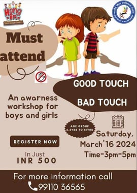 Hangin-An awarness workshop for boys and girls