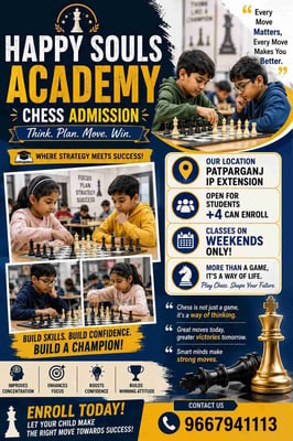 Happy Souls Academy-Chess Classes for Kids