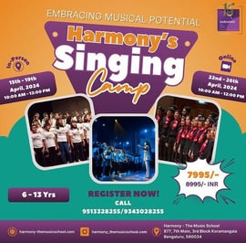 Harmony The School of Music-Harmony's Singing Camp