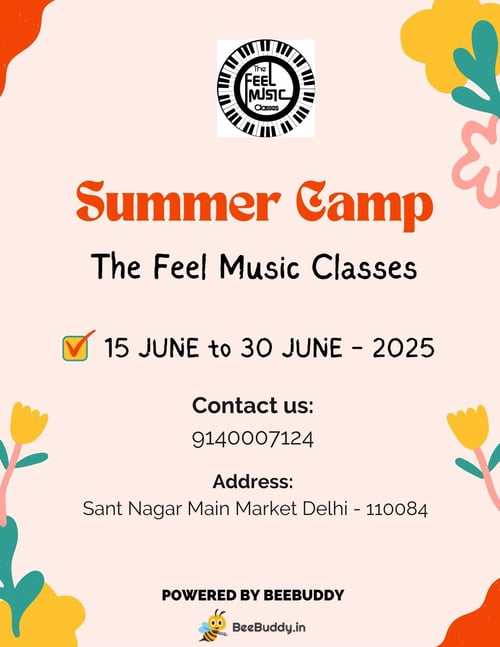 The Feel Music Classes Summer Camp 2025