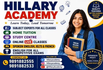 Hillary Academy-Expert Tuition and Language Learning Classes