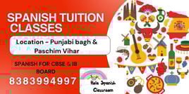 Hola Spanish Classroom - Spanish Tuition Classes ( Punjabi Bagh )