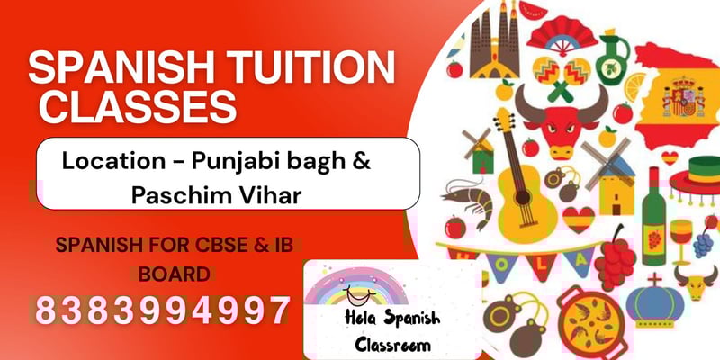 Hola Spanish Classroom - Spanish Tuition Classes ( Punjabi Bagh )