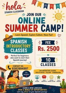 Hola Spanish Classroom-Online Summer Camp 2026
