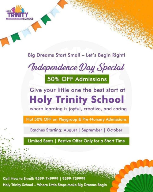 Holy Trinity School  -  Admissions Open 2025
