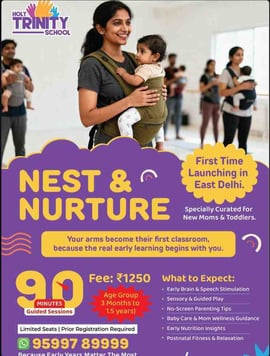 Holy Trinity School-Early Learning Program for Moms and Toddlers