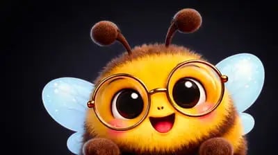 Honey bee peeping