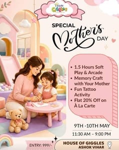 House of Giggles-Special Mothers Day Workshop 2026