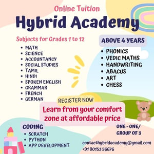 Hybrid Academy-Tuition and Skill Classes for Kids