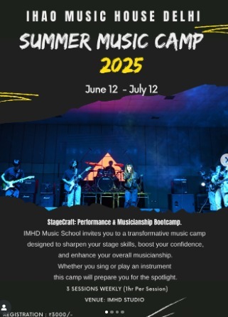 IHAO MUSIC HOUSE DELHI  -  SUMMER MUSIC CAMP 2025