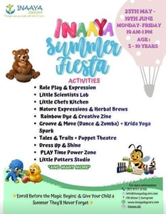 INAAYA DAYCARE-Summer Fiesta 2026