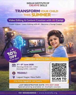 INDIAN INSTITUTE OF CREATIVE SKILLS- AI Video Creation Camp