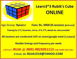 IQinfinity  -  Rubik Cube Classes