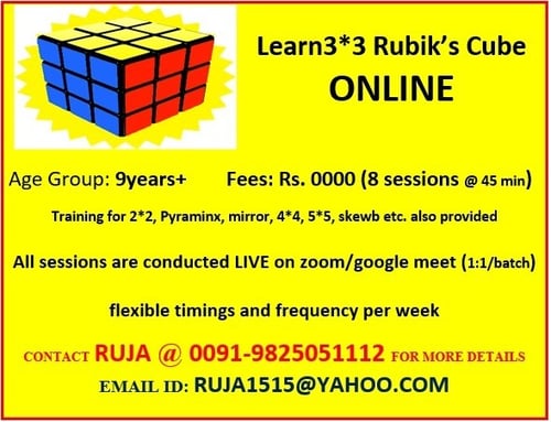 IQinfinity  -  Rubik Cube Classes