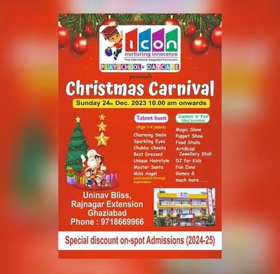 Icon Nurturing Innocence- christmas carnival