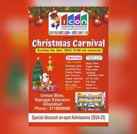 Icon Nurturing Innocence- christmas carnival