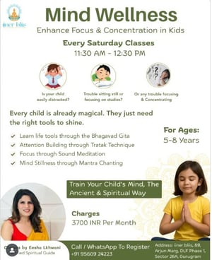 Iiner Bliis  -  Mind wellness Classes For Kids