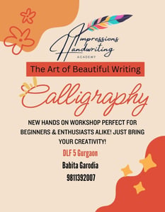 Impressions Handwriting Academy-Calligraphy Workshop