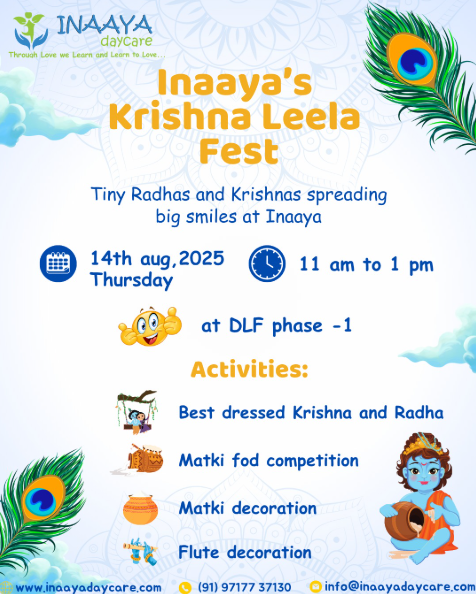 Inaaya Daycare  -  Krishna Janmashtami Celebration