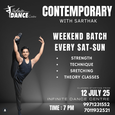 Infinite Dance Centre  -  Contemporary Dance Classes