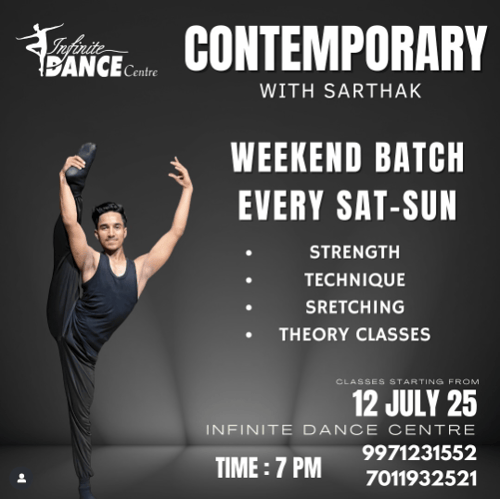 Infinite Dance Centre  -  Contemporary Dance Classes