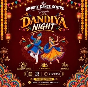 Infinite Dance Centre-Dandiya Night
