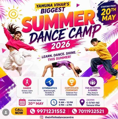 Infinite Dance Centre-Summer Dance Camp 2026