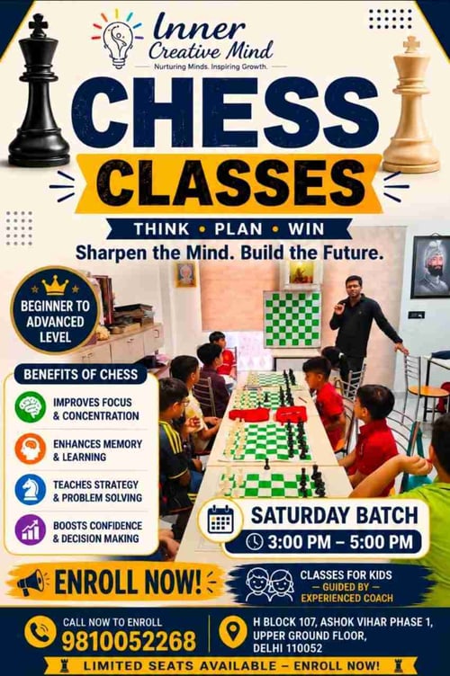 Inner Creative Mind-Chess Classes for Kids