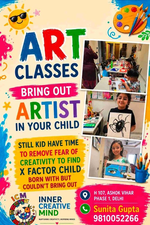 Inner Creative Mind-Creative Art Classes