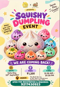 Inquizitive Minds-Squishy Dumpling Making Workshop