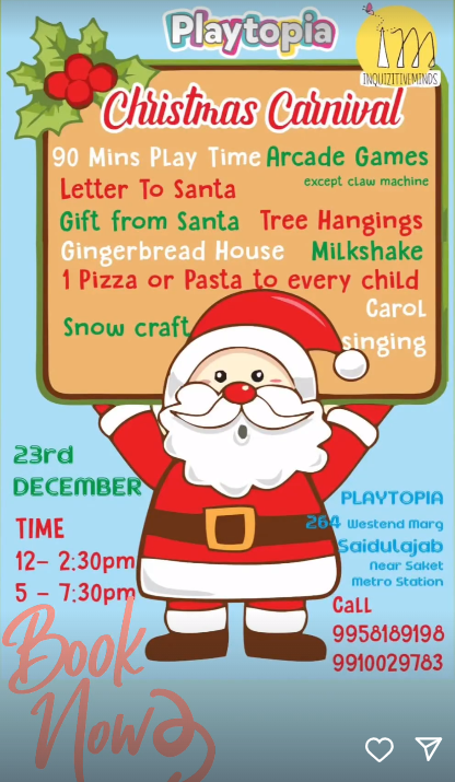 Inquizitive Minds-christmas carnival