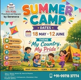 Iris kids pre school and Daycare by serenova-Summer Camp 2026