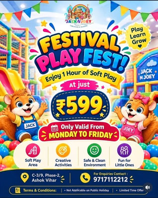 JACK N JOEY-Festival Play Fest for Kids
