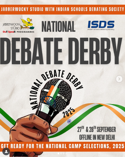 Jabberwocky Studio  -  The National Debate Derby 2025