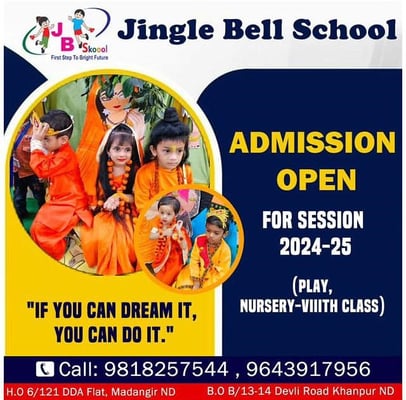 Jingle Bell School-Admission Open