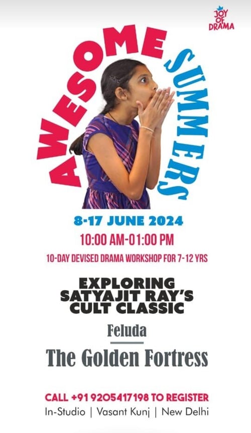 Joy Of Drama-10 Day Devised Drama Workshop