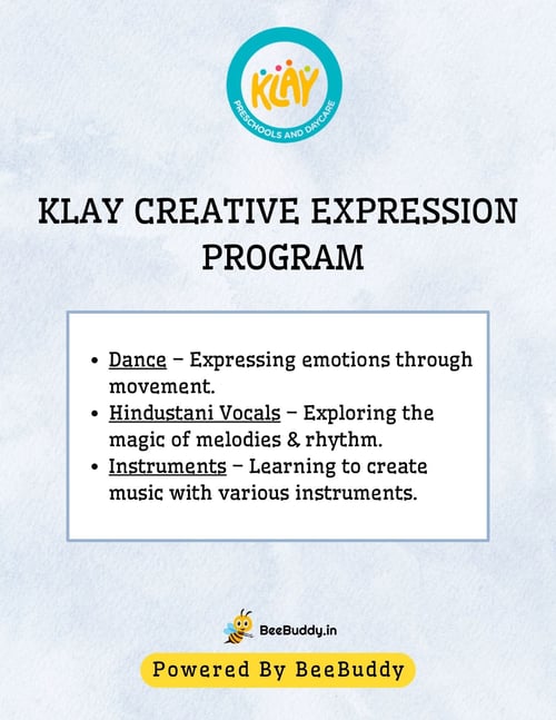 KLAY Creative Expression Program (Uppal Southend Sector 49)