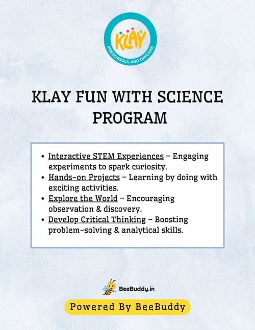 KLAY Fun with Science Program(Uppal Southend Sector 49)