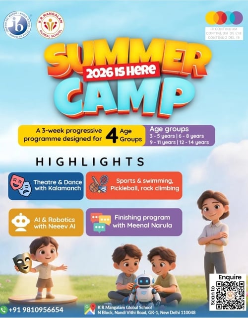 KR Mangalam Global School-Summer Camp 2026