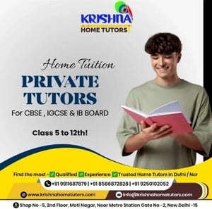 KRISHNA HOME TUTORS  -  HOME TUITIONS FOR KIDS