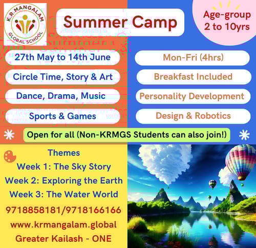 KR Mangalam Global School-Summer Camp